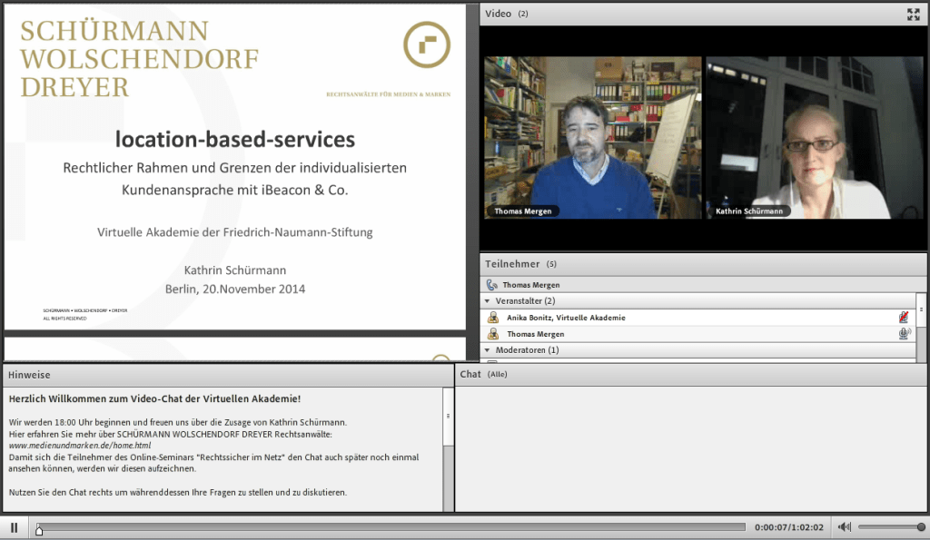 Online-Recht-Seminar: Einbettung von Youtube-Videos erlaubt,&nbsp;aber…