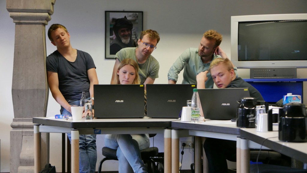 Beginn Projektwoche Journalisten-Kurs